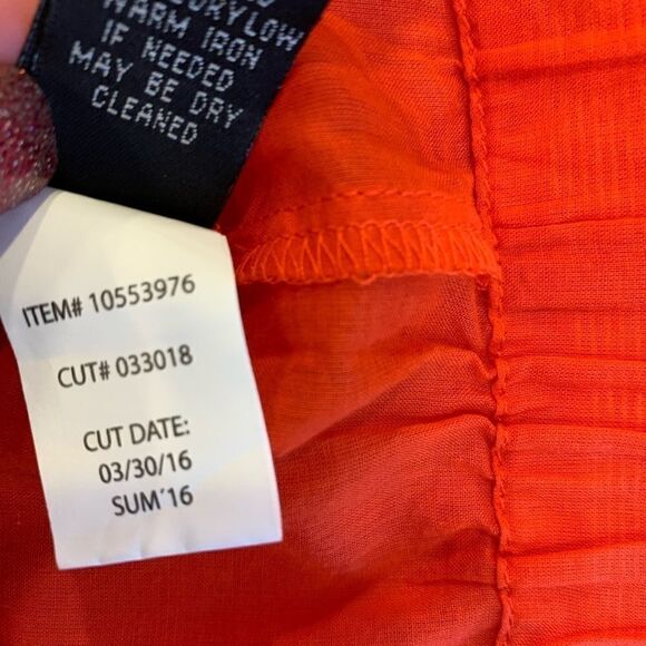 Torrid Cropped Anorak Jacket in Sunset Red Size 1X - Picture 9 of 13